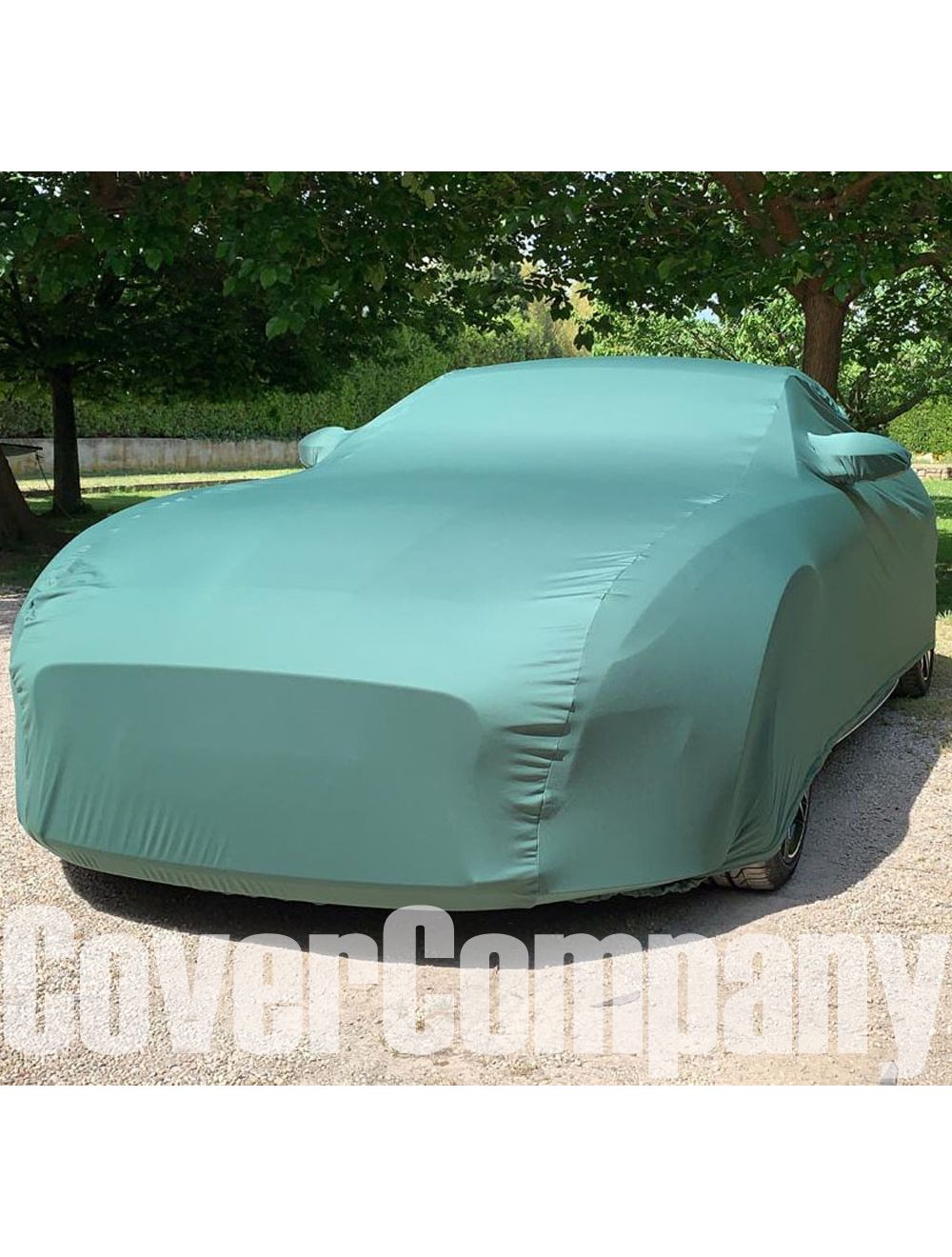 Jaguar car shop cover with logo