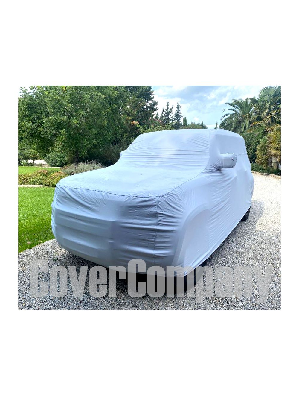 Waterproof Outdoor Half Car Cover in Outdoor car covers