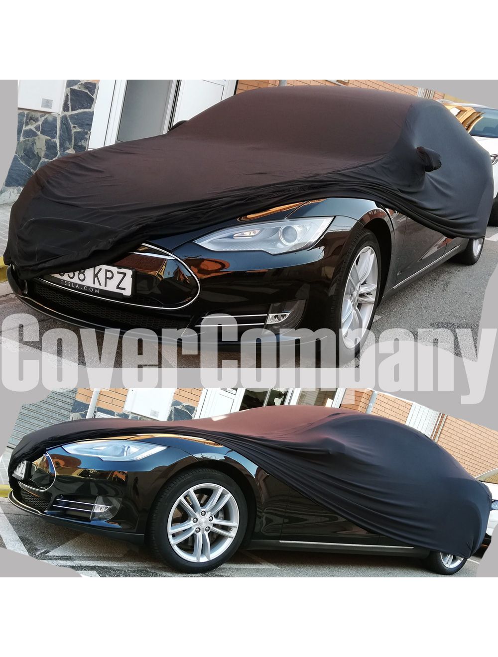 Perfect Fit Car Cover for TESLA - Indoor Silver Range