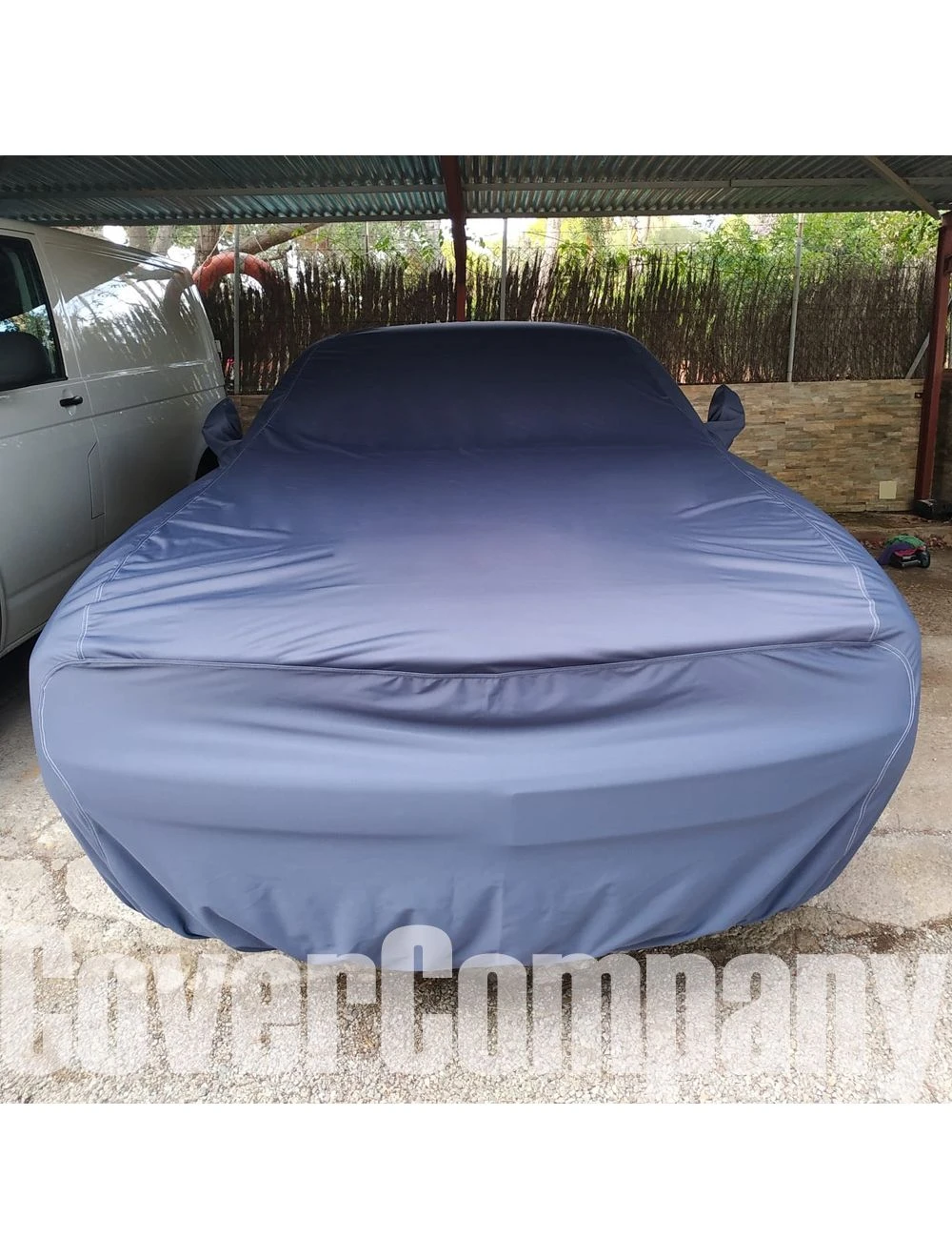 Custom Fit Car Cover For Dodge Challenger (2008-2023) – 6-Layer Waterproof All-Weather Protection, Black