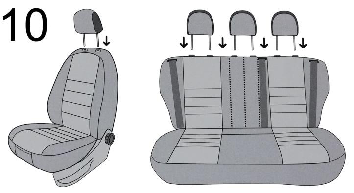 Instructions On How to Install Car seat covers Cover Company USA