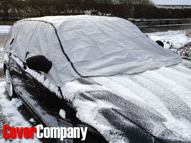 The Quick Removal Windshield Snow Tarp