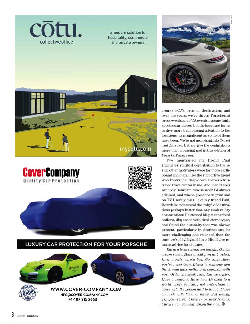 Porsche Panorama and Cover Company