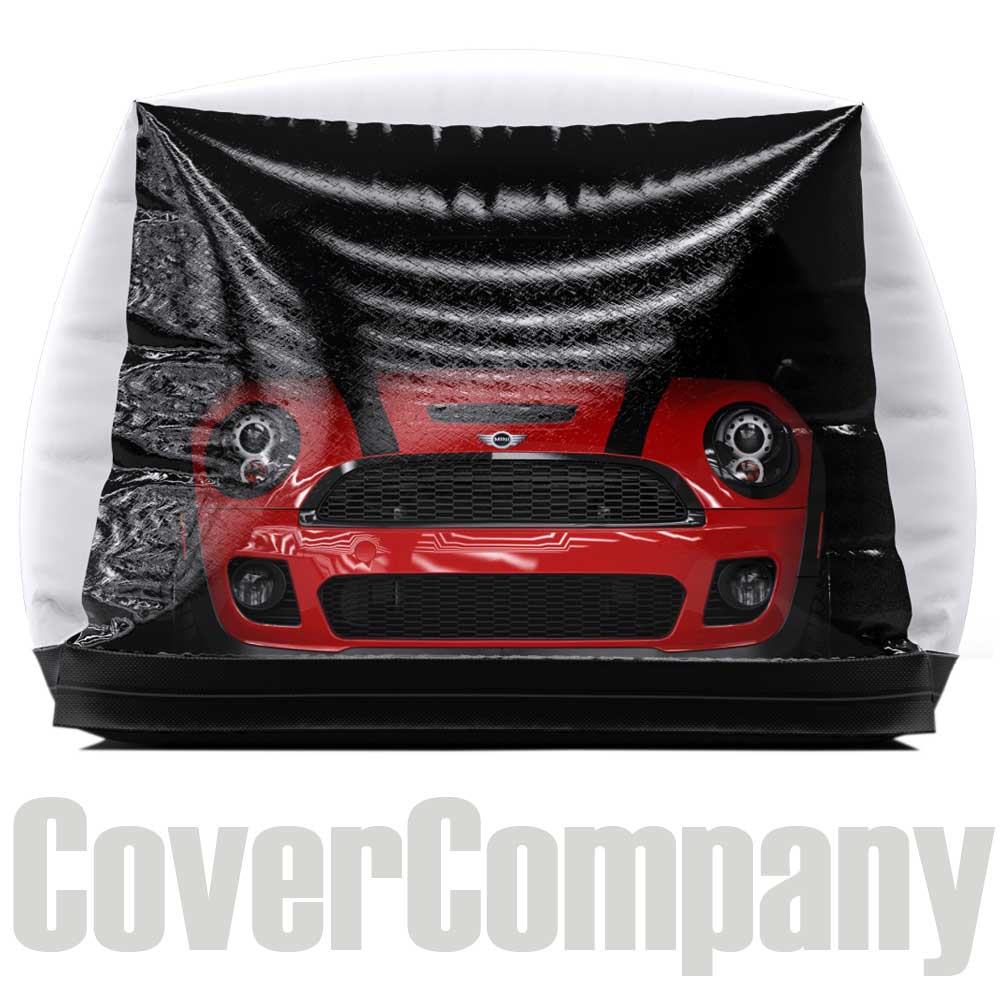 MINI COOPER (F56) BÂCHE DE PROTECTION POUR INTÉRIEUR ROUGE COUVERTURE DE  VOITURE CARCOVER