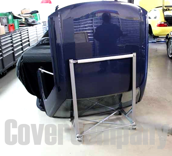 Car Hardtop Storage Trolley